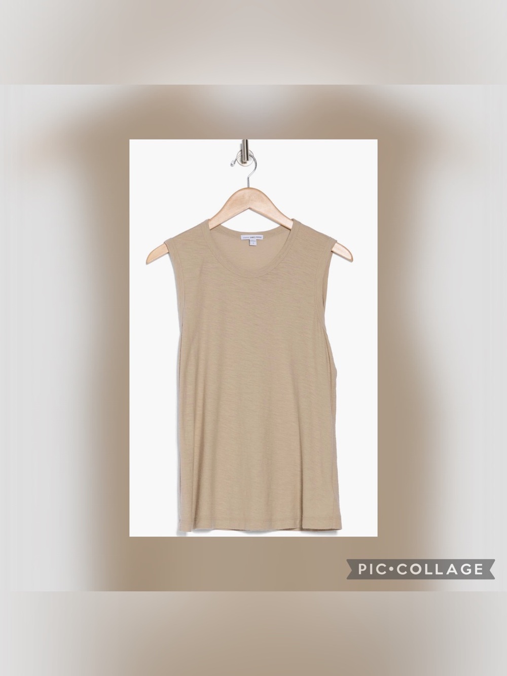 James Perse Slub Muscle Tank NWOT